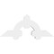 Ekena Millwork Ericson Architectural Grade PVC Gable Bracket, 36"W x 15"H x 4"D x 4"F, 10/12 Pitch GBP036X15X0404ERI00 - alternate 4